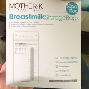 10 ounce Mother-K Breastmilk storage bags-50 count